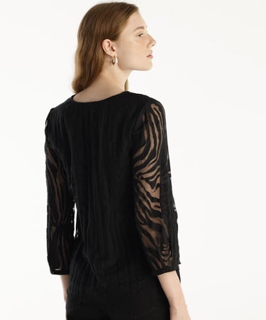  YARGICI Kolları Detaylı Bluz