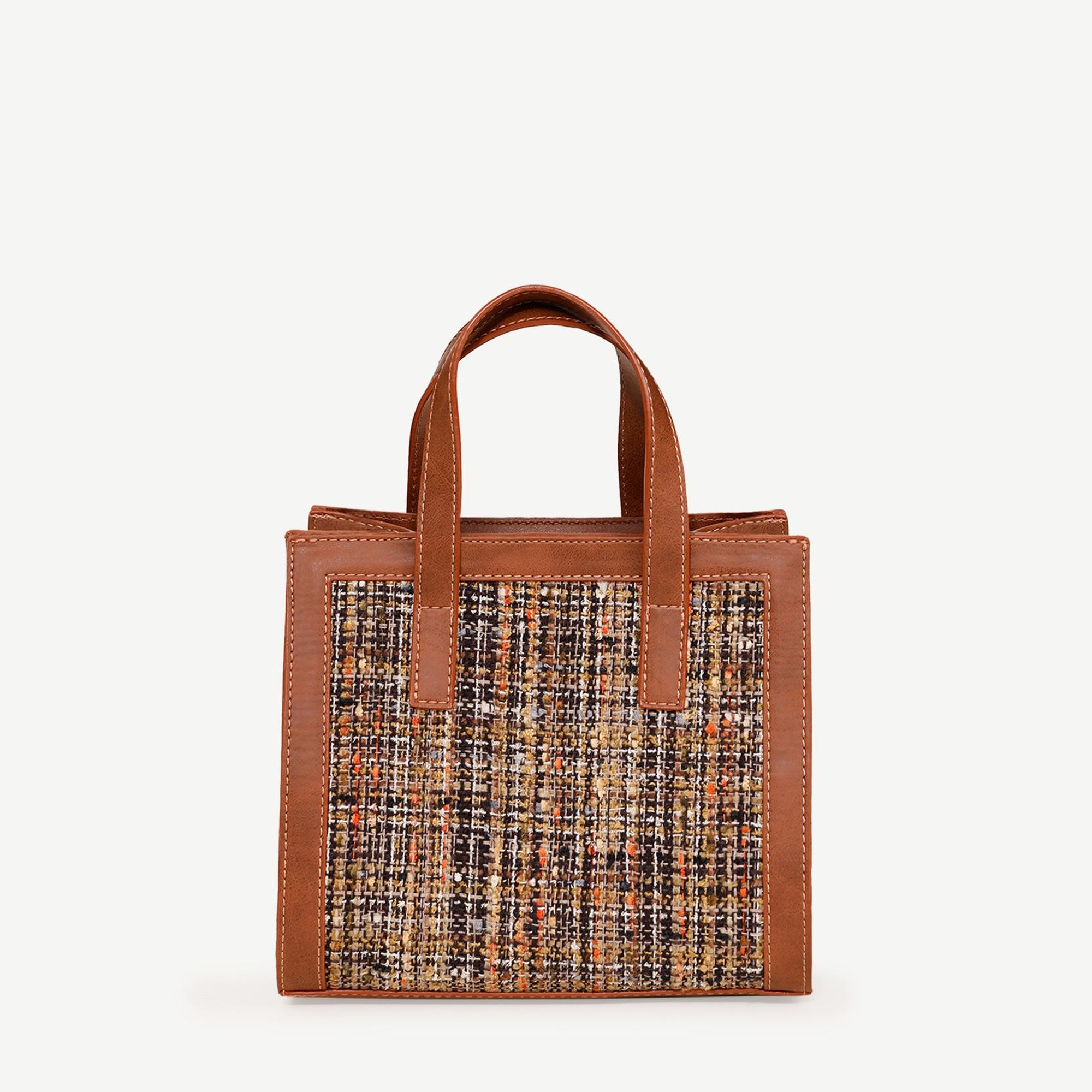 YARGICI Simli Kumaşlı Omuz Çantası