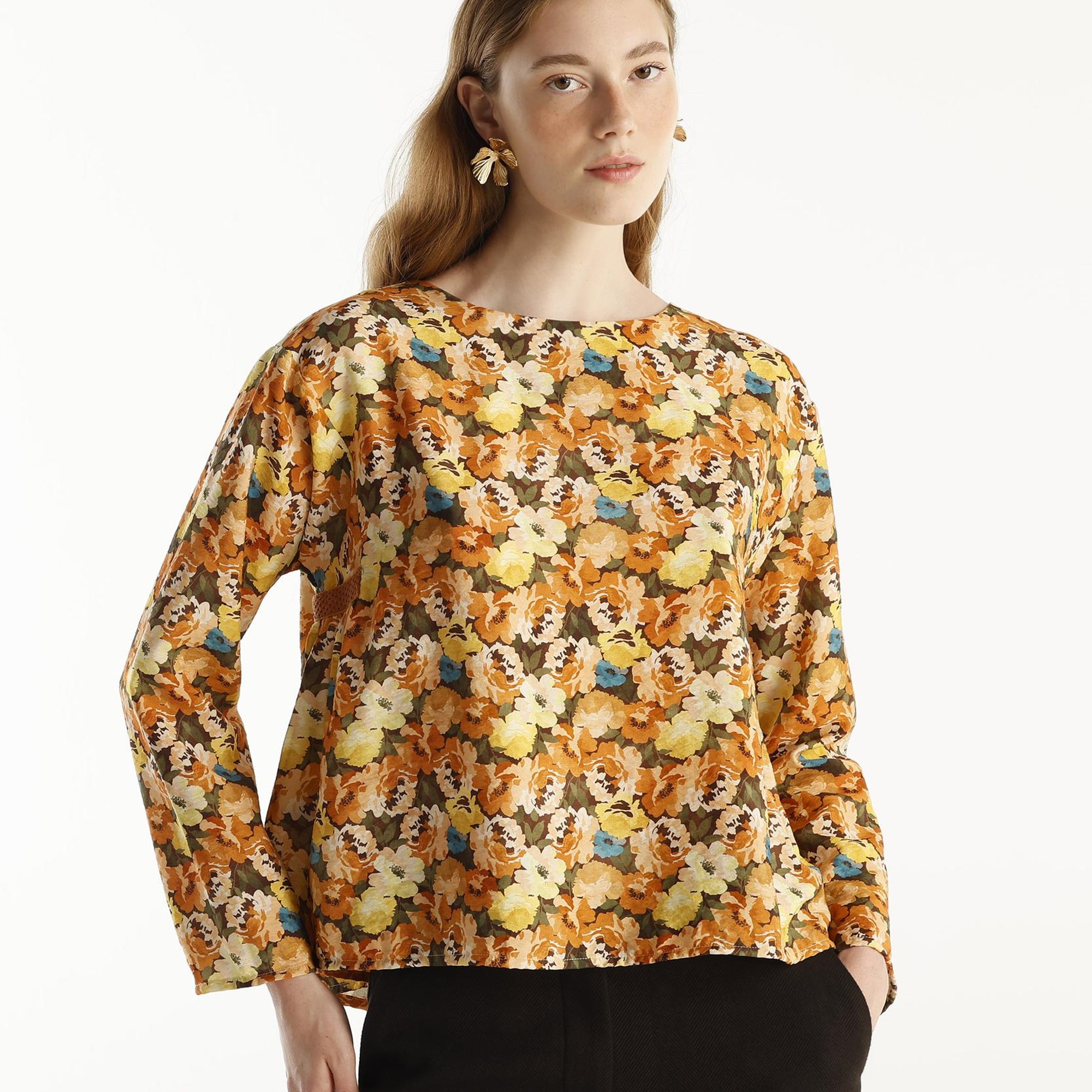 YARGICI Grogren Detaylı Bluz