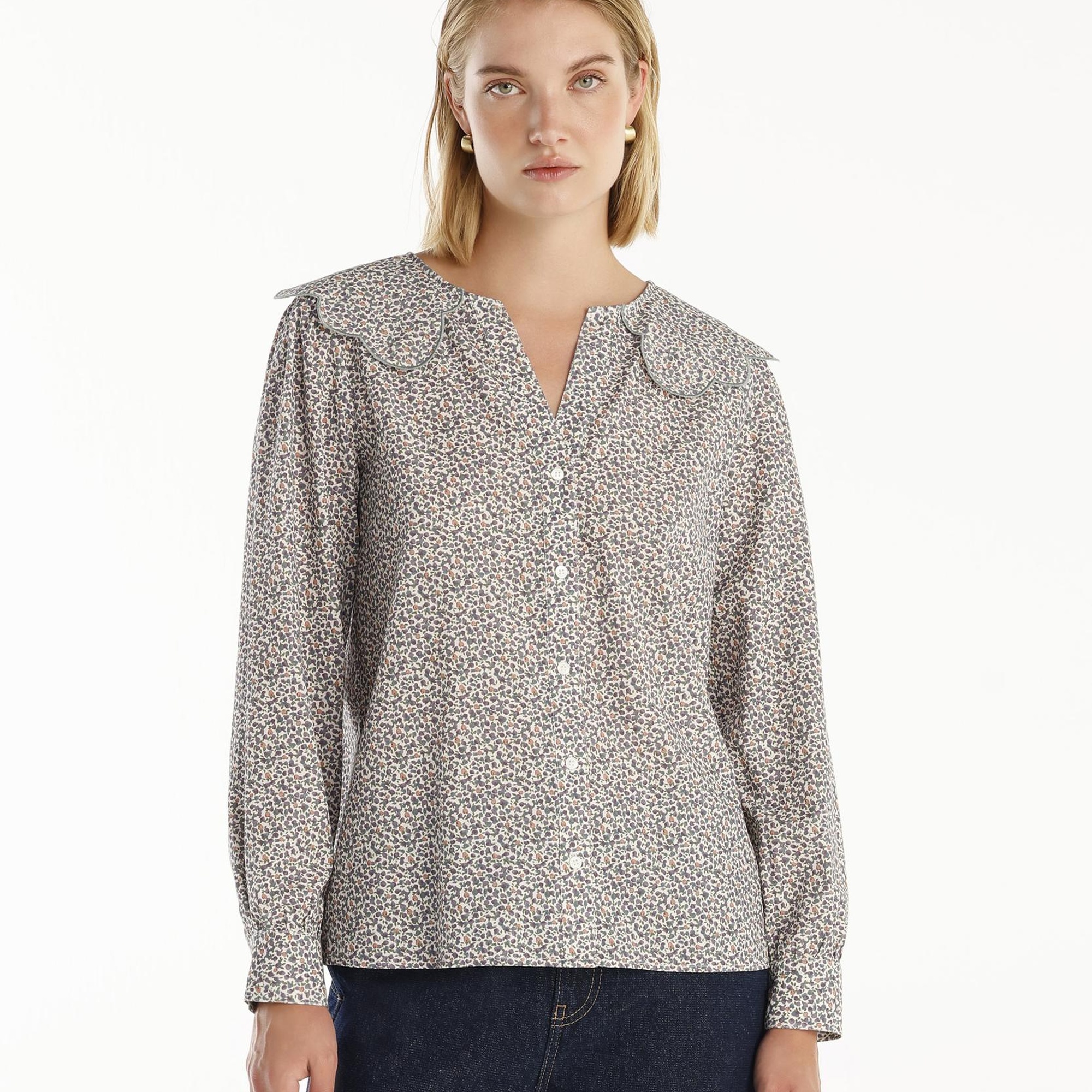 YARGICI Yaka Detaylı Gömlek