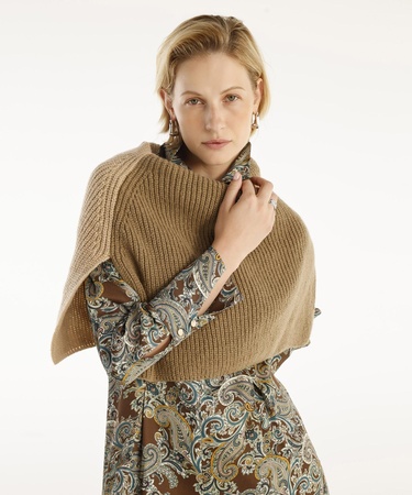  YARGICI Pensli Uzun Kollu Yakası Fermuarlı Elbise