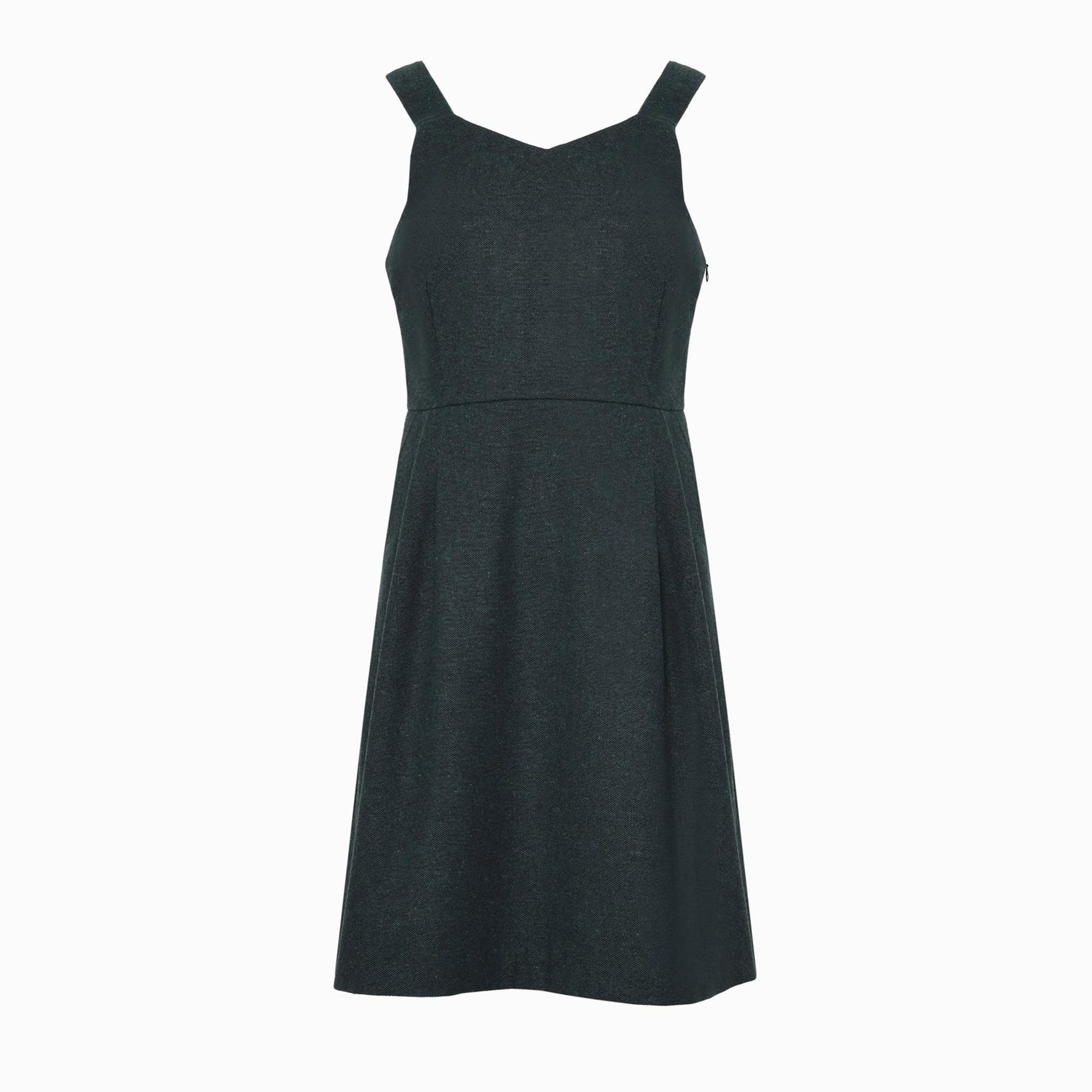 YARGICI Pile Detaylı Kısa Elbise