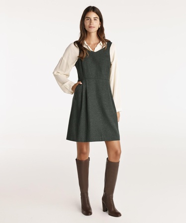  YARGICI Pile Detaylı Kısa Elbise