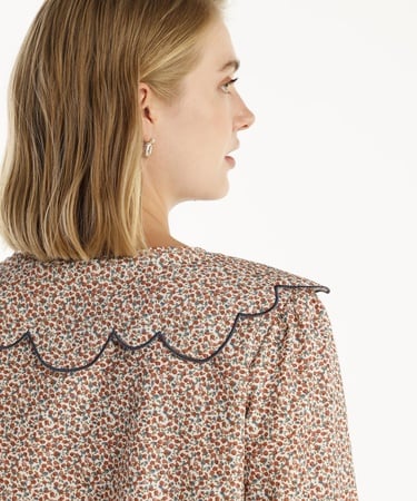  YARGICI Yaka Detaylı Gömlek