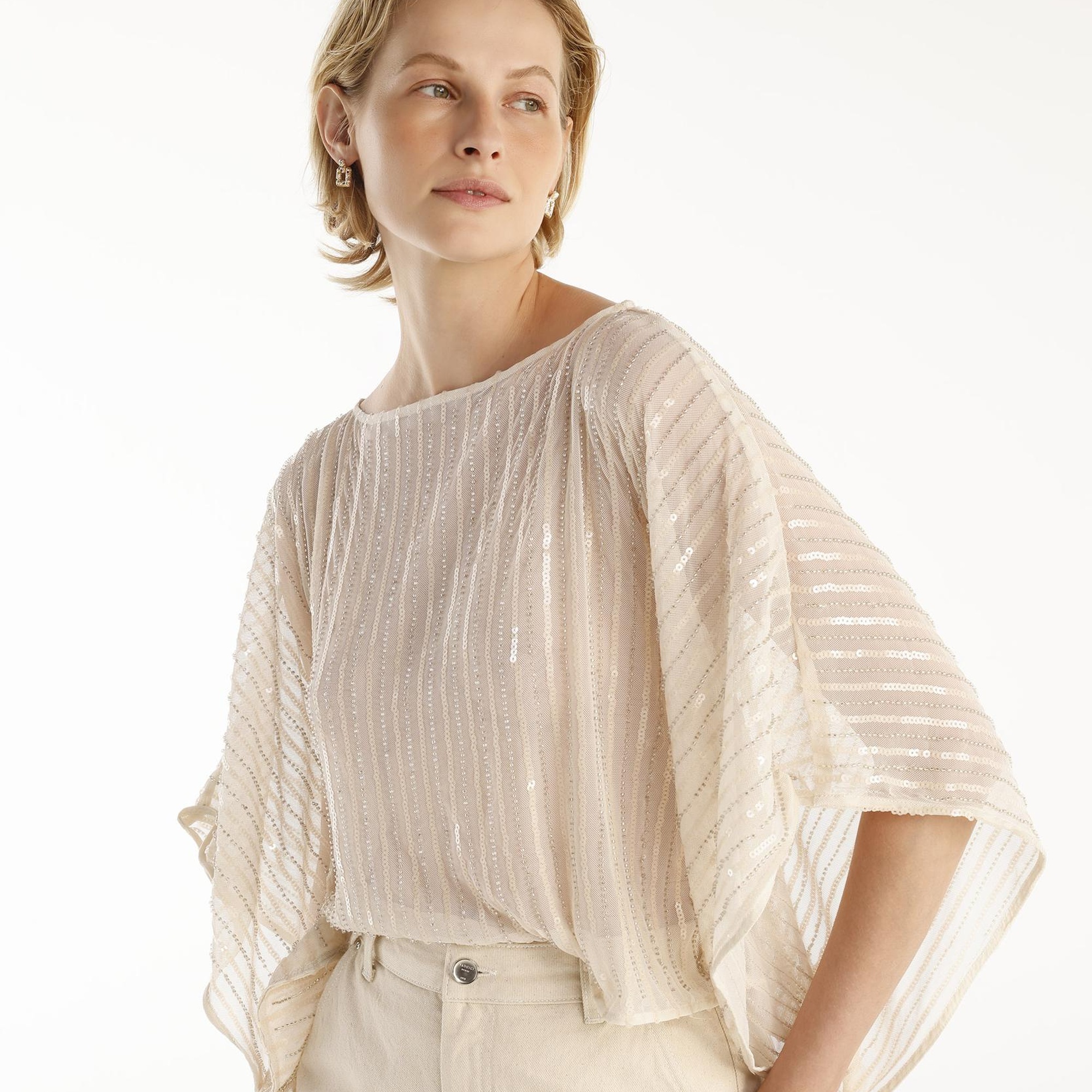 YARGICI Geniş Kollu Bluz