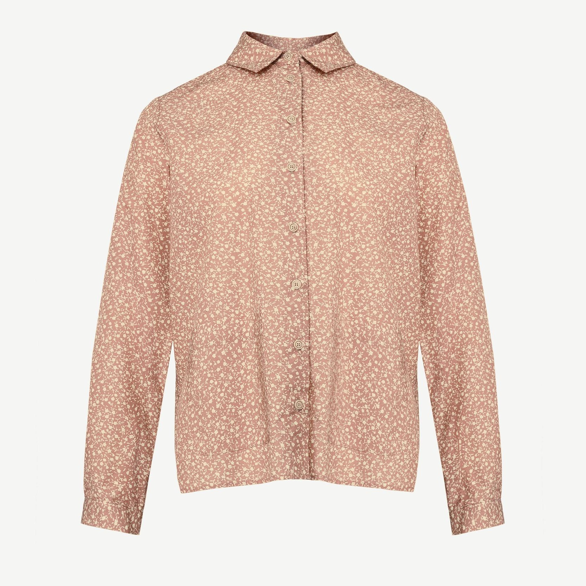 YARGICI Önü Cepli Uzun Kollu Gömlek