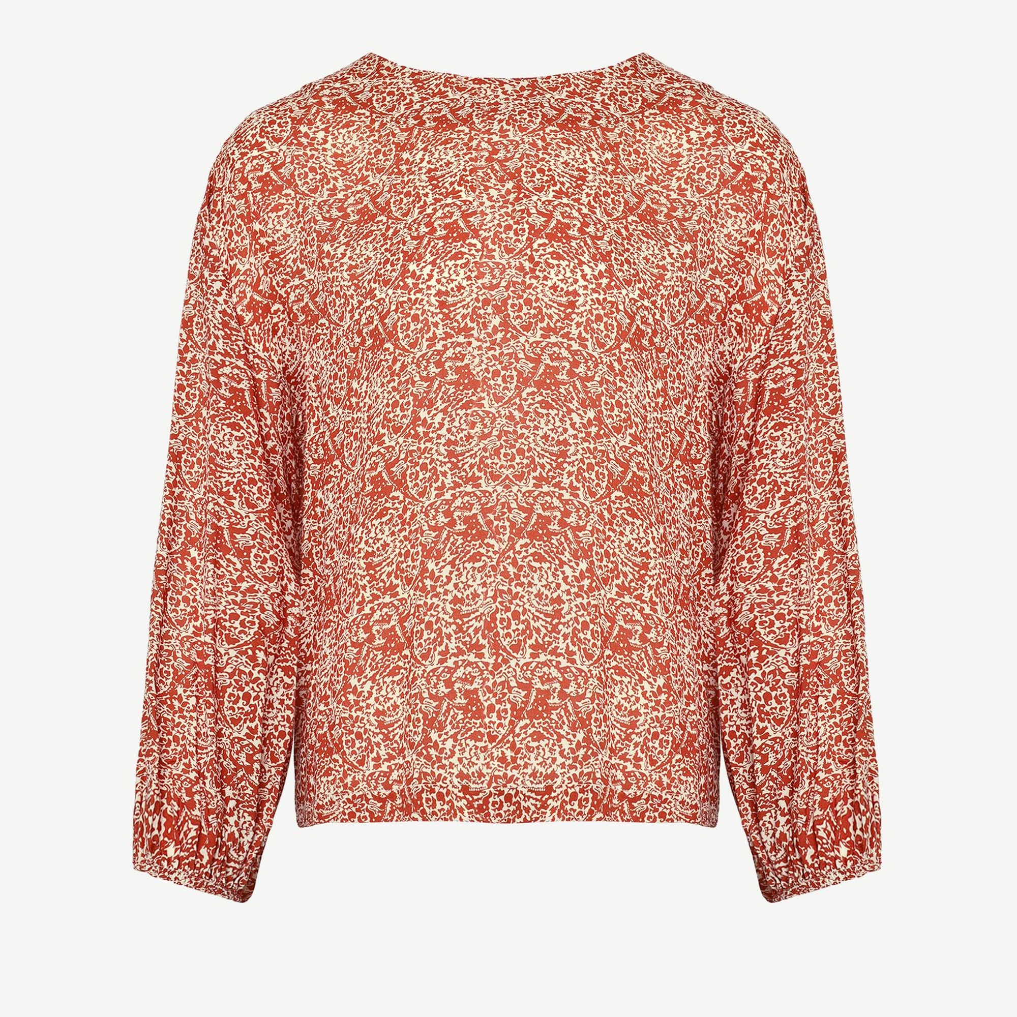 YARGICI Arka Detaylı Bluz