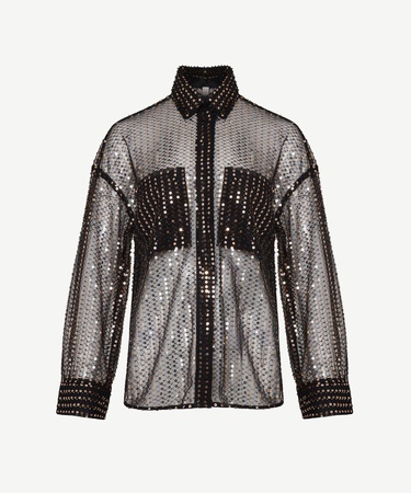  YARGICI Payetli Gömlek