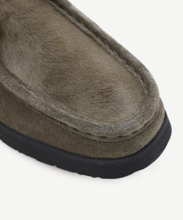  YARGICI Tay Tüyü Detaylı Ayakkabı