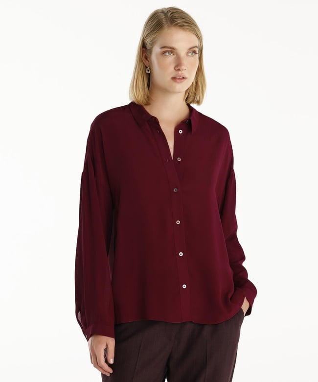  YARGICI Geniş Manşetli Gömlek