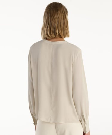  YARGICI Yaka Detaylı Bluz