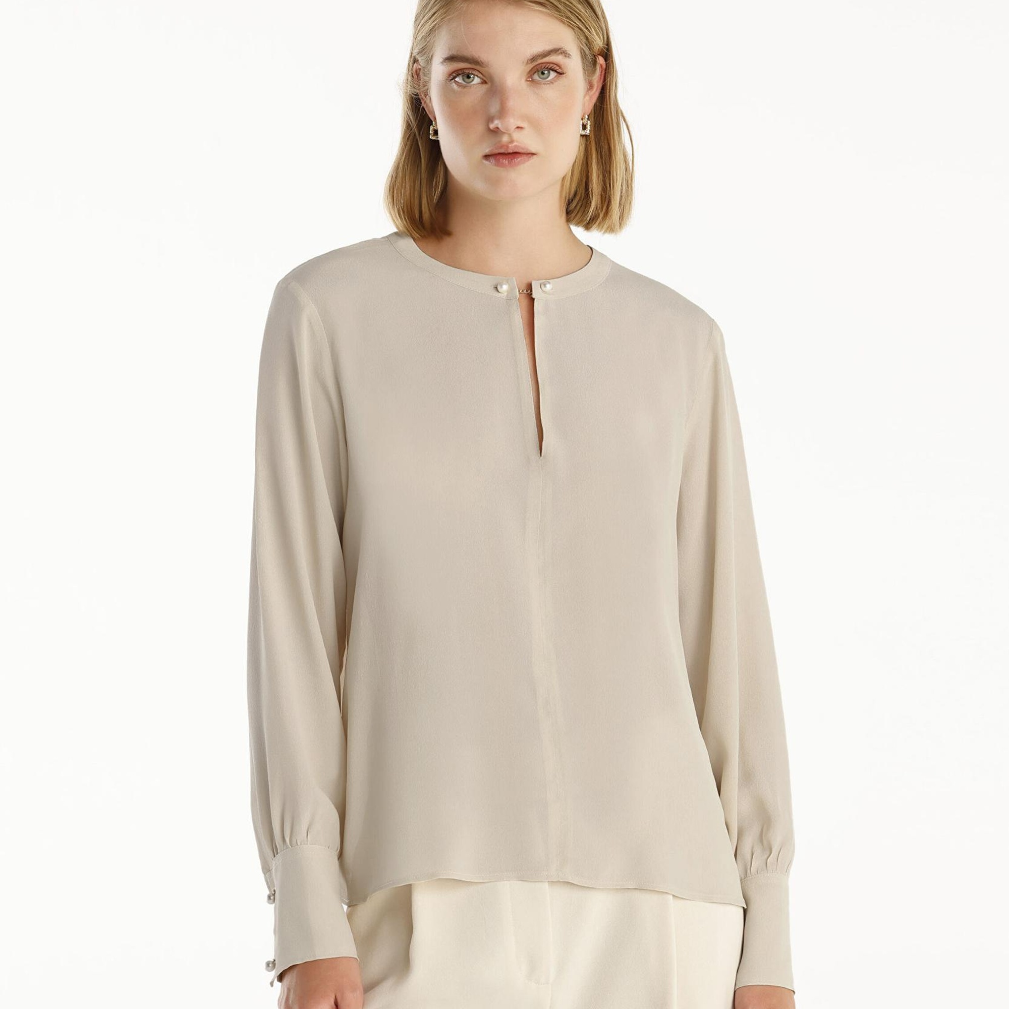 YARGICI Yaka Detaylı Bluz