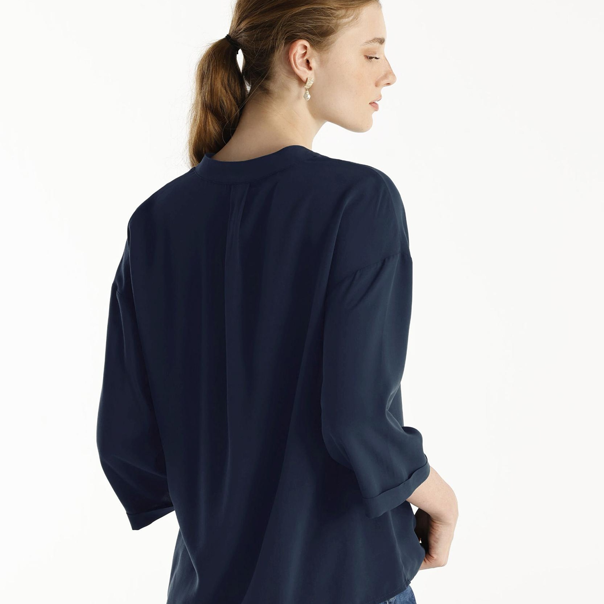 YARGICI Yaka Detaylı Bluz