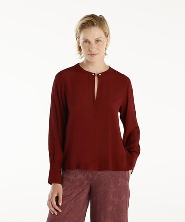  YARGICI Yaka Detaylı Bluz