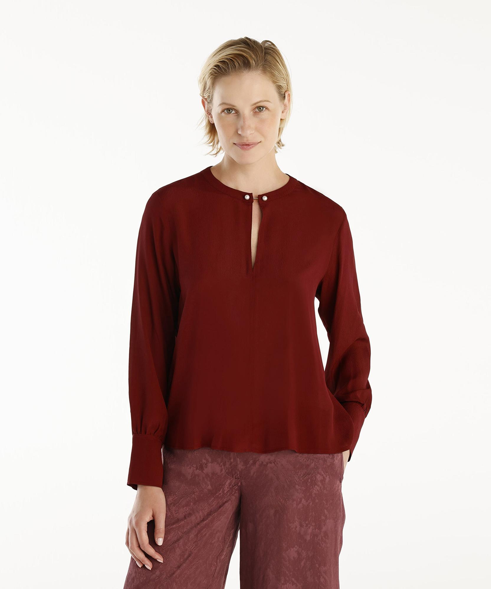  YARGICI Yaka Detaylı Bluz