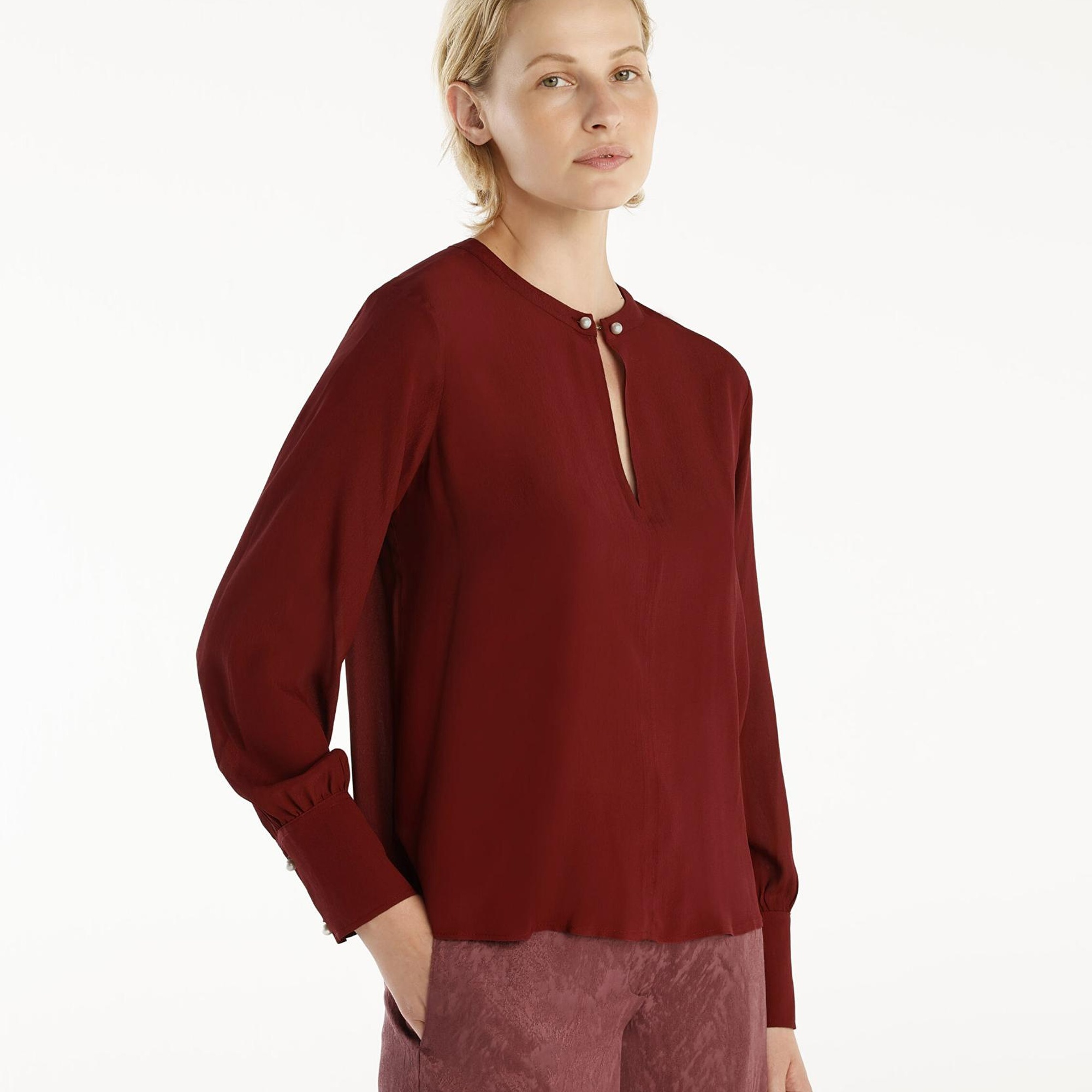 YARGICI Yaka Detaylı Bluz