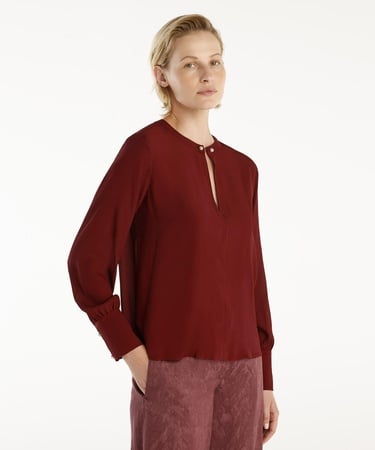  YARGICI Yaka Detaylı Bluz