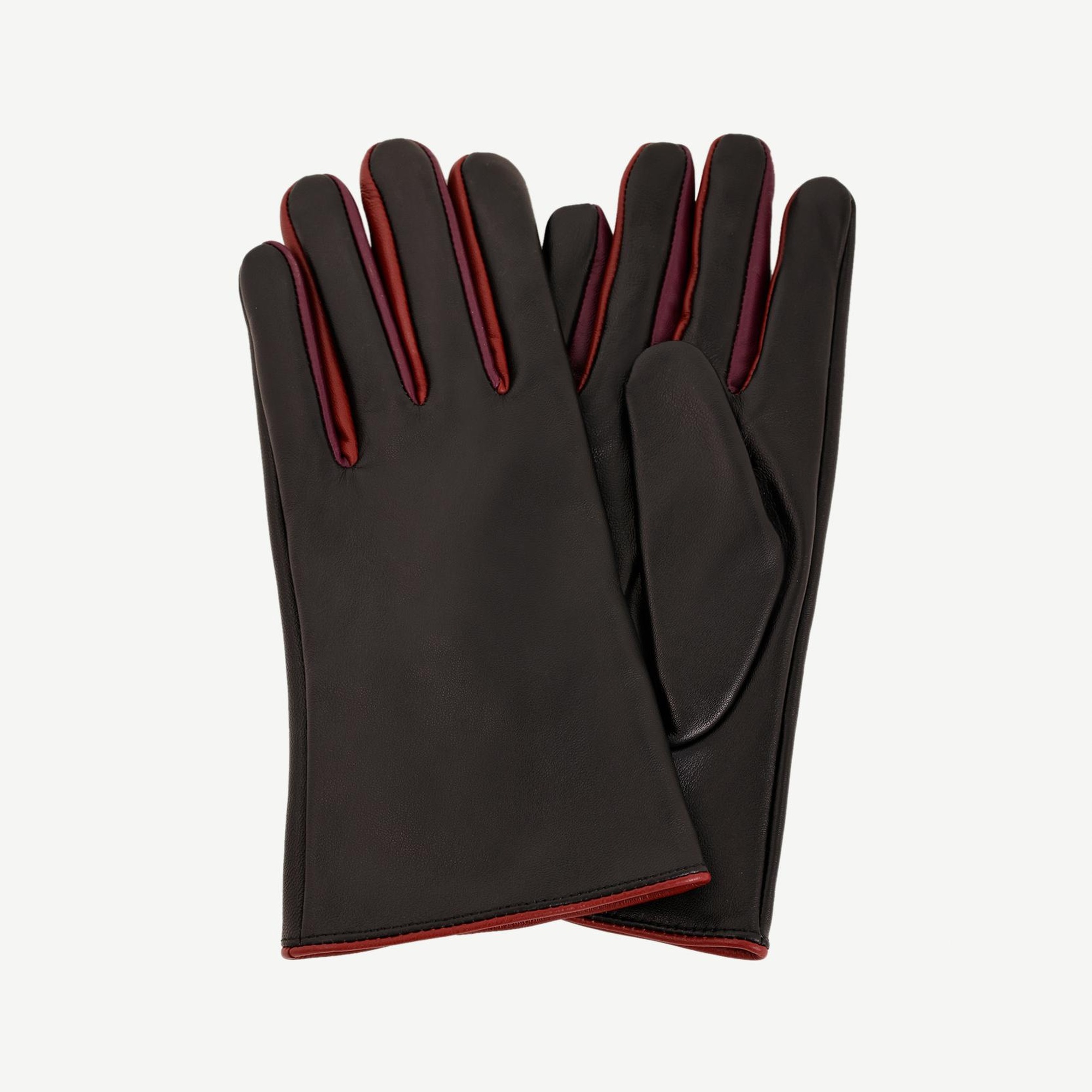 YARGICI Renk Detaylı Deri Eldiven