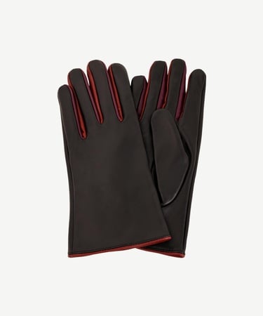  YARGICI Renk Detaylı Deri Eldiven