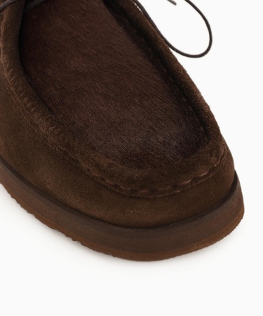  YARGICI Tay Tüyü Detaylı Ayakkabı