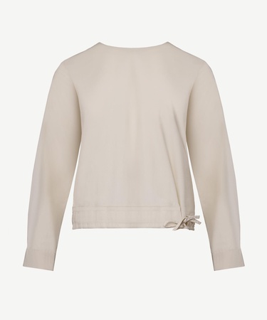  YARGICI Önü Bağlama Detaylı Bluz