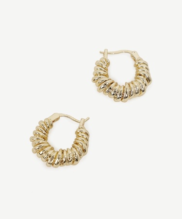  YARGICI Dokulu Halka Küpe