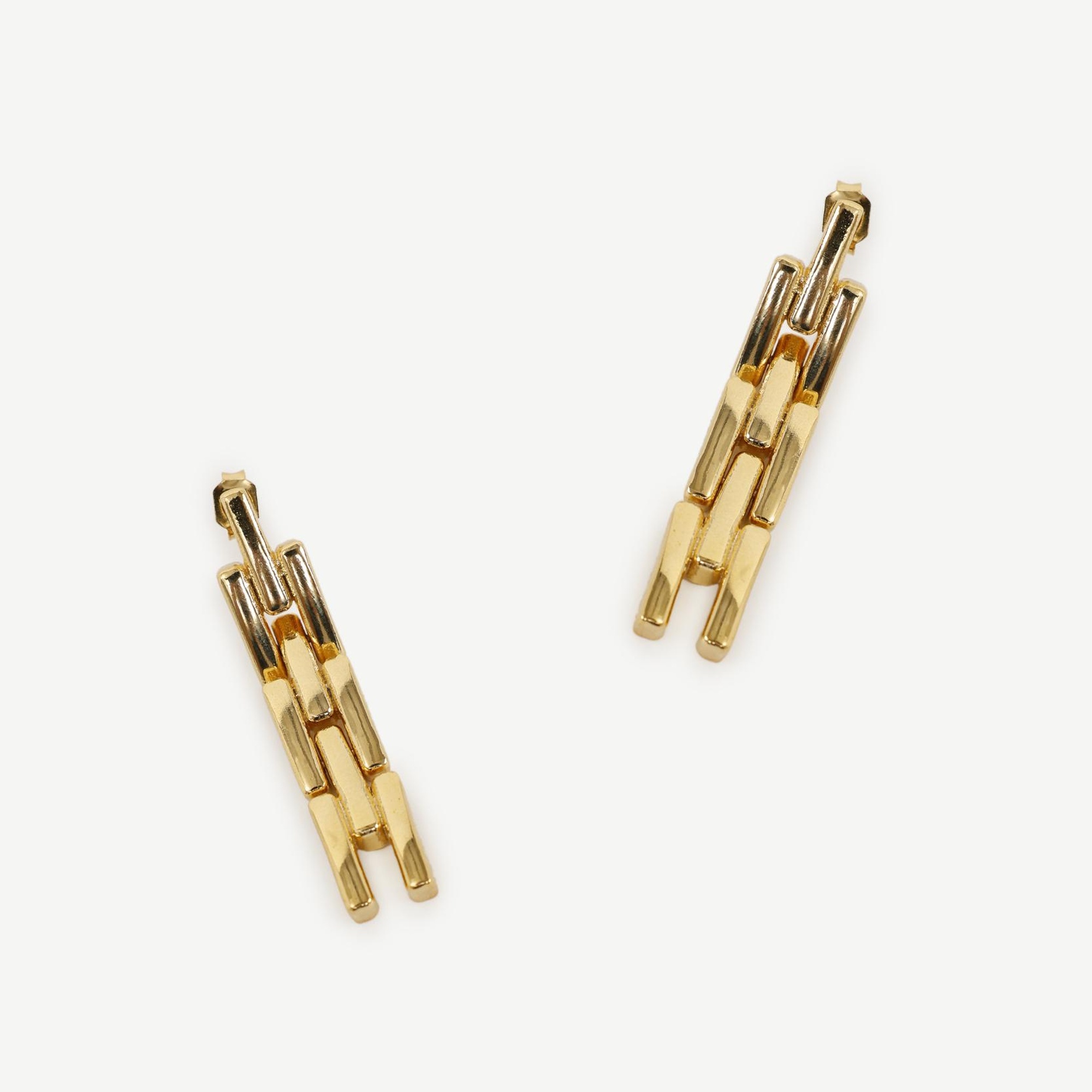 YARGICI Uzun Gold Küpe