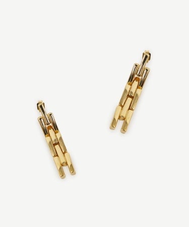  YARGICI Uzun Gold Küpe