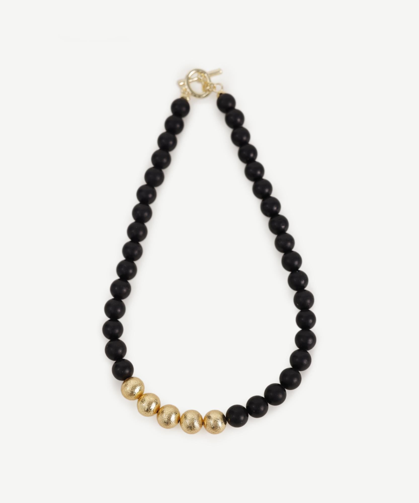  YARGICI Siyah Oniks Kolye