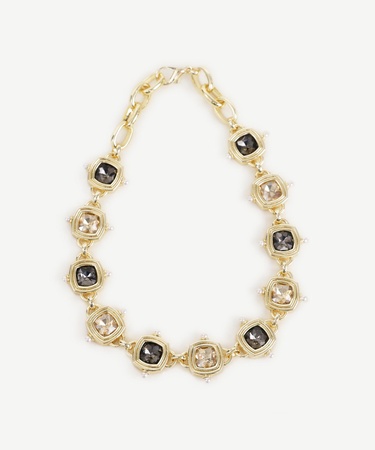  YARGICI Renkli Cam Taş Kolye