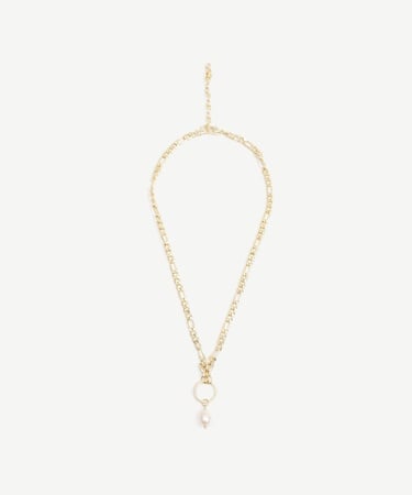  YARGICI İnci Uçlu Zincir Kolye