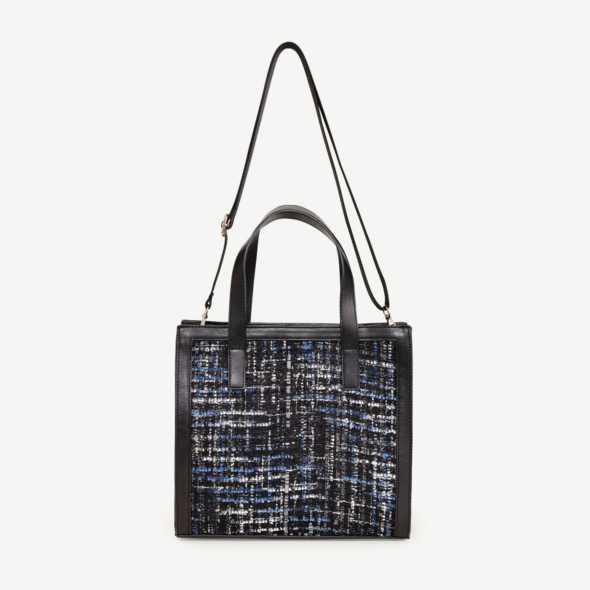 YARGICI Simli Kumaşlı Omuz Çantası