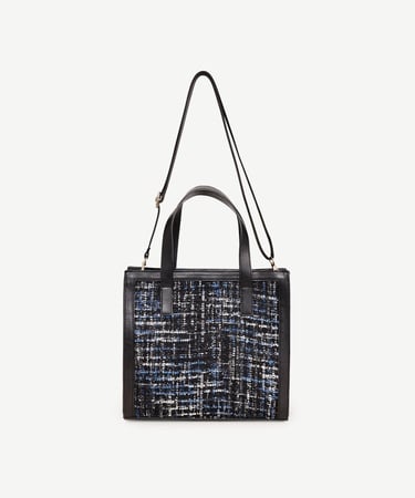  YARGICI Simli Kumaşlı Omuz Çantası