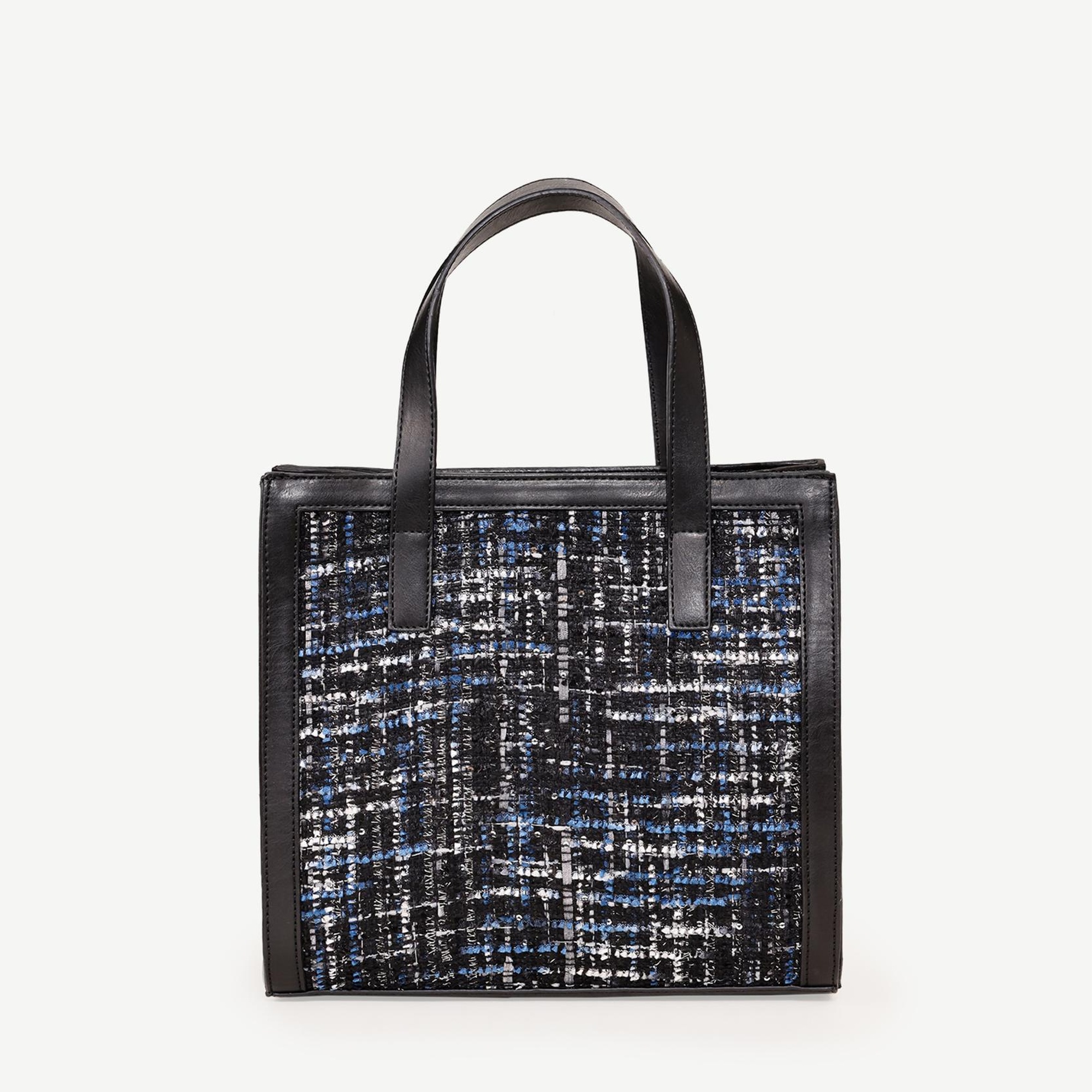 YARGICI Simli Kumaşlı Omuz Çantası