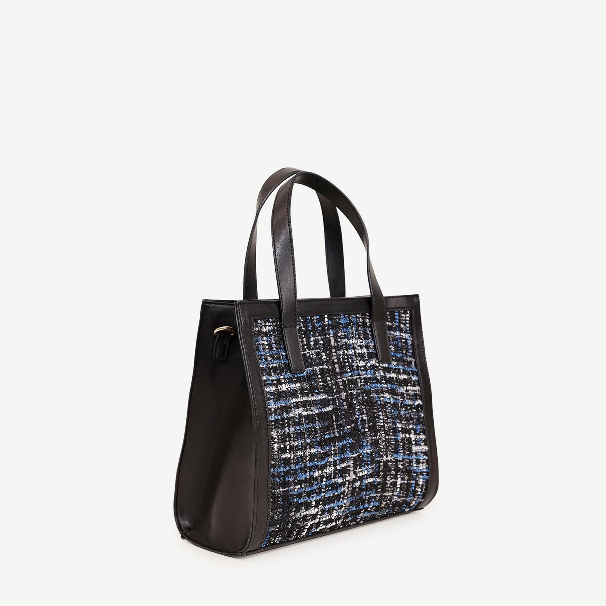 YARGICI Simli Kumaşlı Omuz Çantası