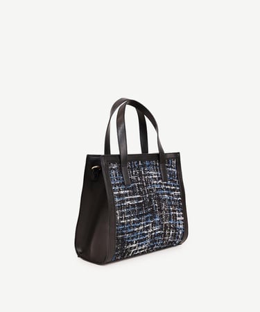  YARGICI Simli Kumaşlı Omuz Çantası