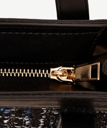  YARGICI Simli Kumaşlı Omuz Çantası