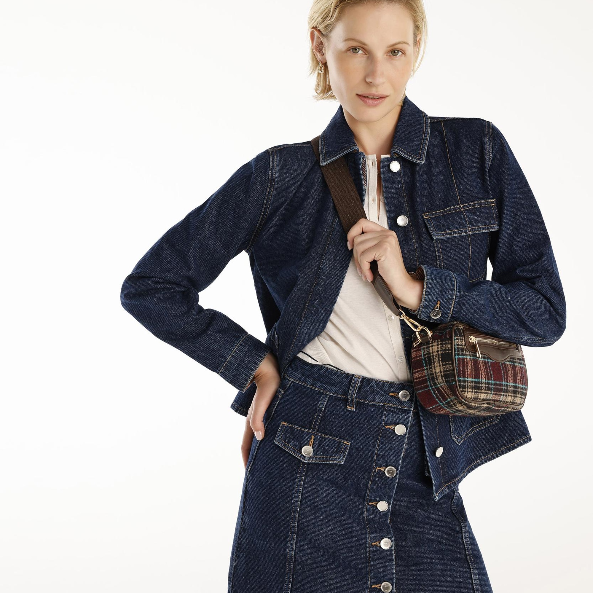 YARGICI Normal Kesim Dikiş Detaylı Denim Ceket