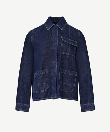  YARGICI Normal Kesim Dikiş Detaylı Denim Ceket