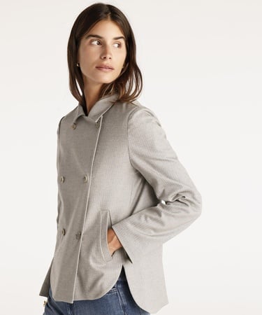  YARGICI A Form Kruvaze Ceket