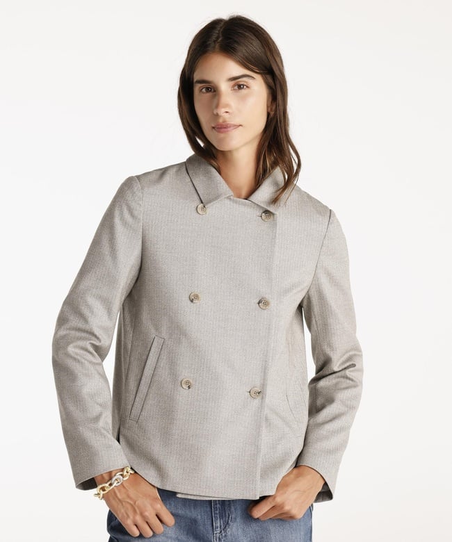  YARGICI A Form Kruvaze Ceket