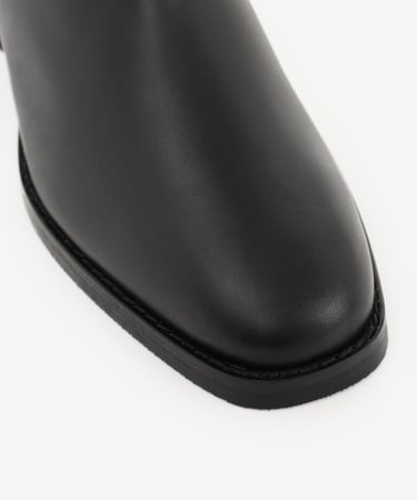  YARGICI Aksesuar Detaylı Deri Çizme