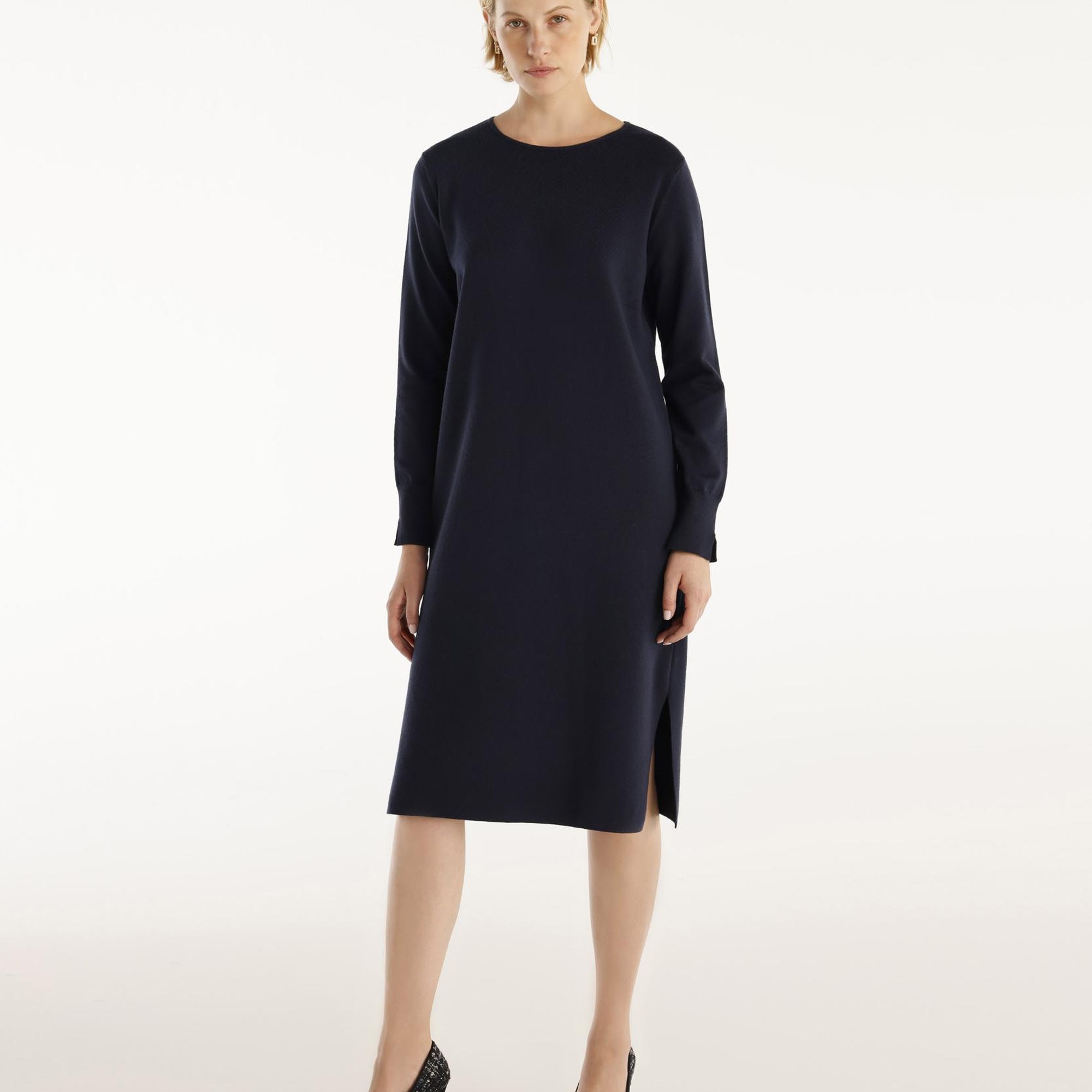 YARGICI Midi Triko Elbise