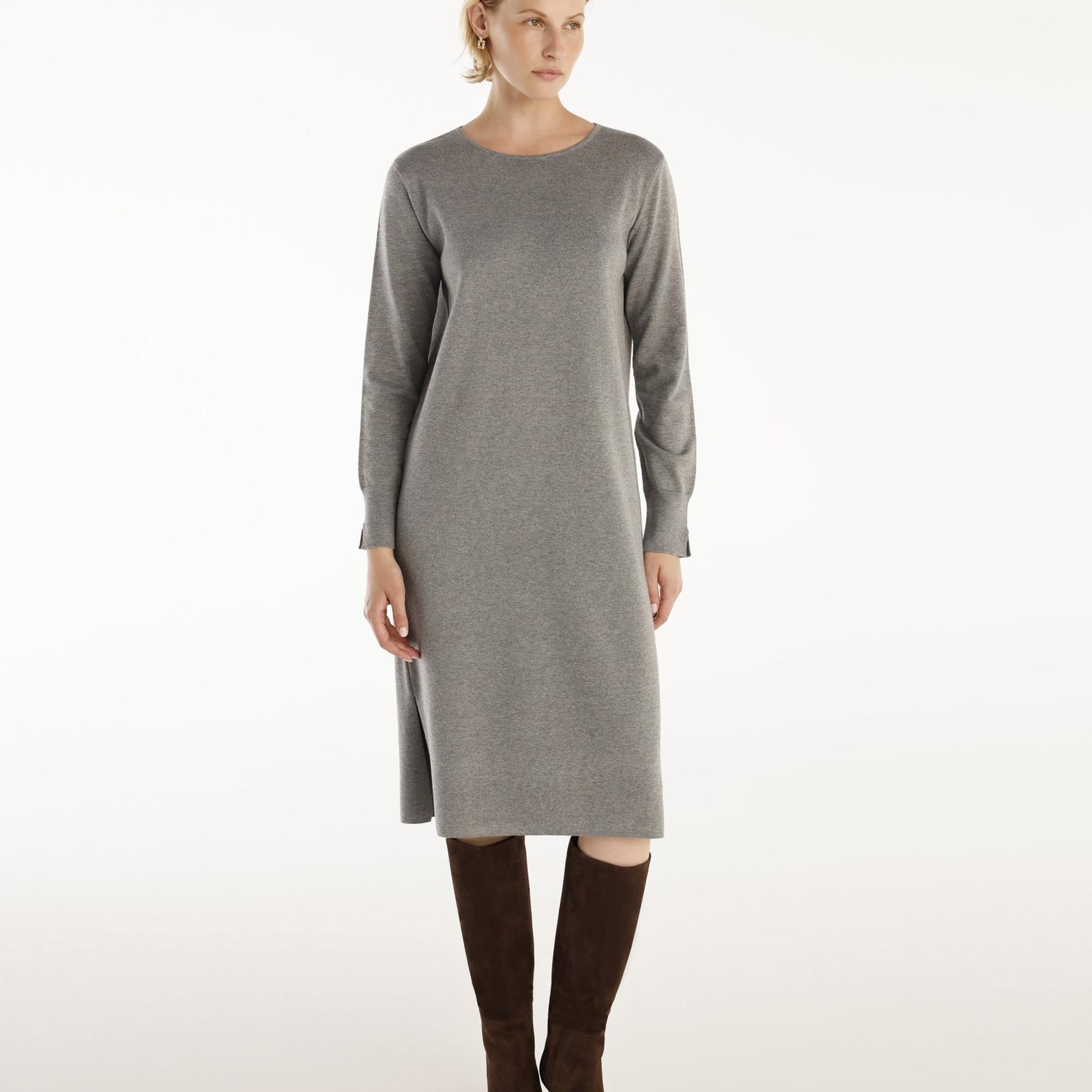 YARGICI Midi Triko Elbise