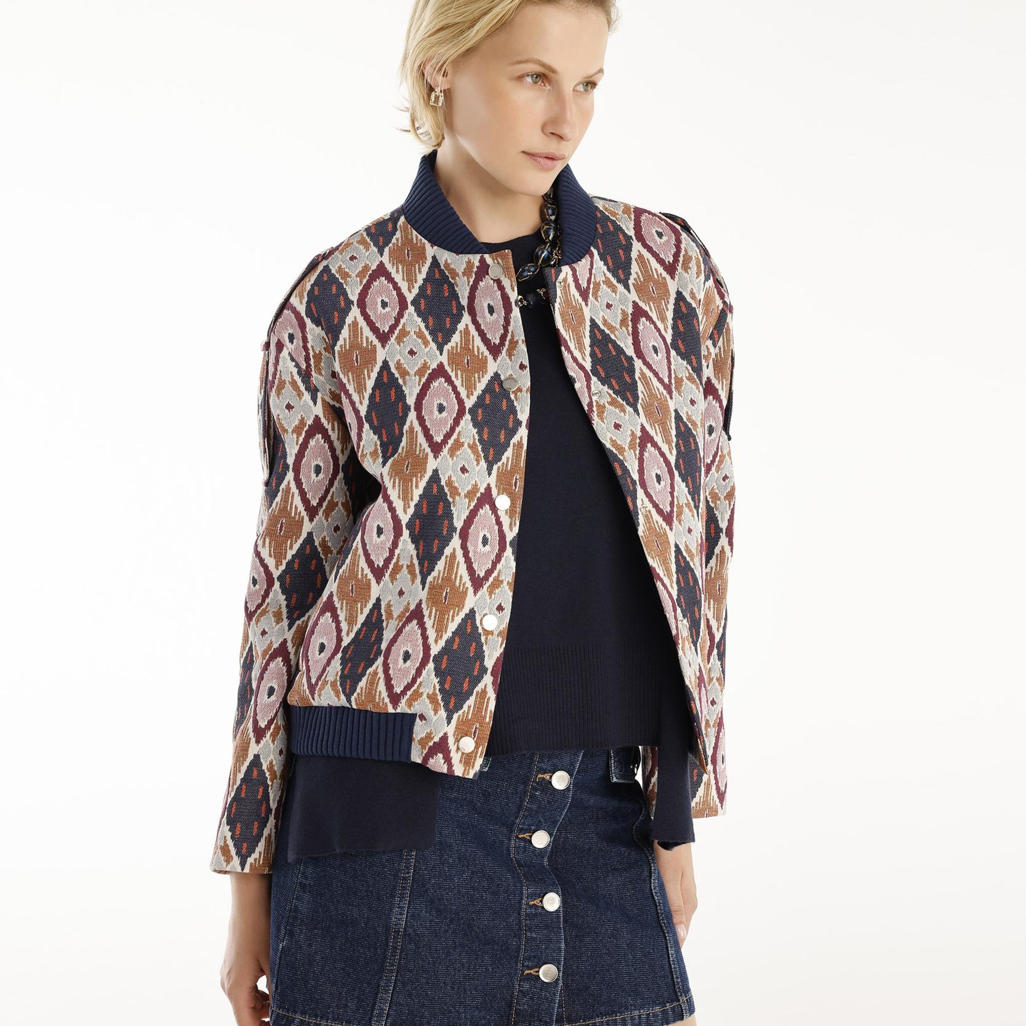 YARGICI Kol Detaylı Bomber Ceket