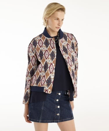  YARGICI Kol Detaylı Bomber Ceket