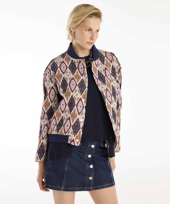  YARGICI Kol Detaylı Bomber Ceket