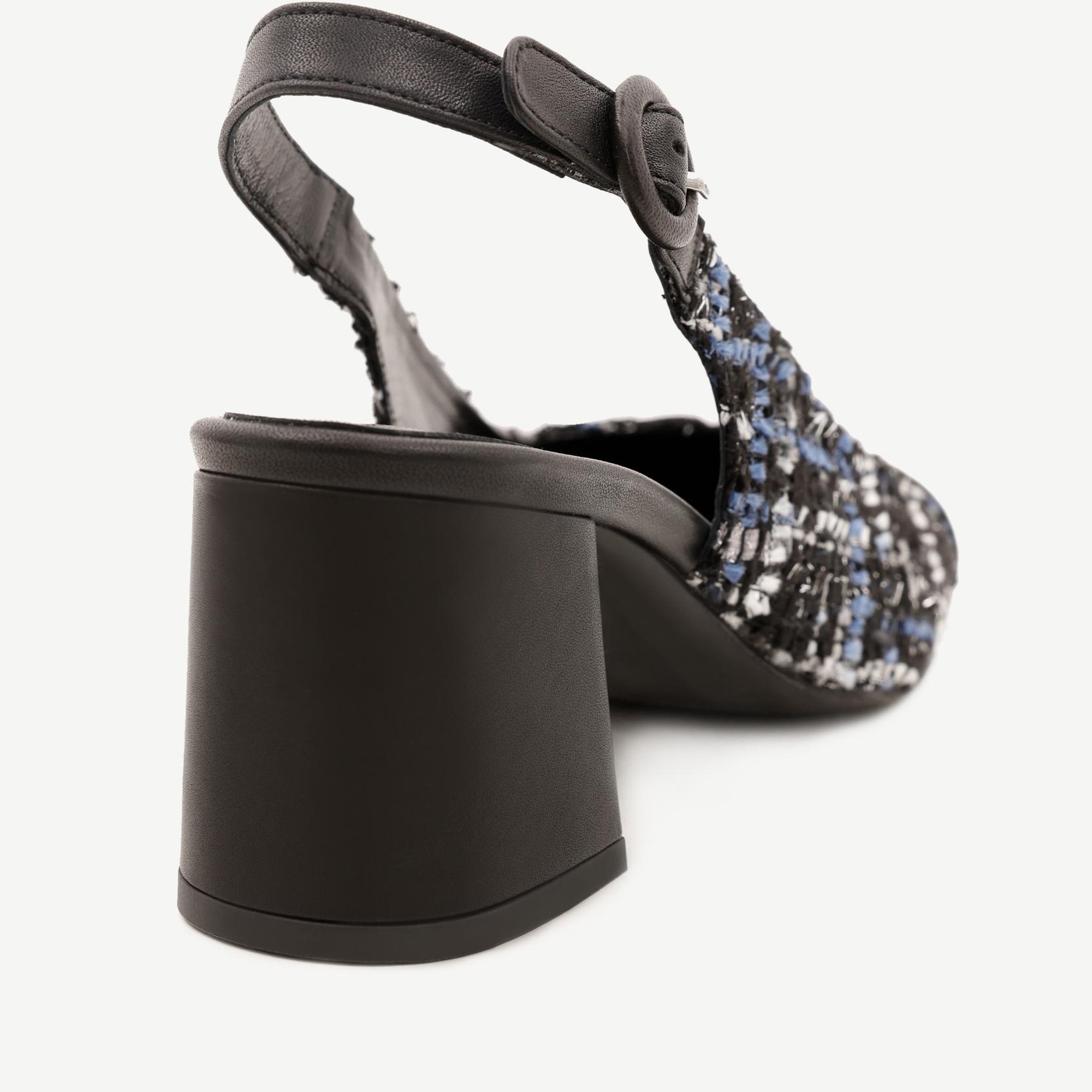 YARGICI Kumaş Garnili Arkası Açık Ayakkabı