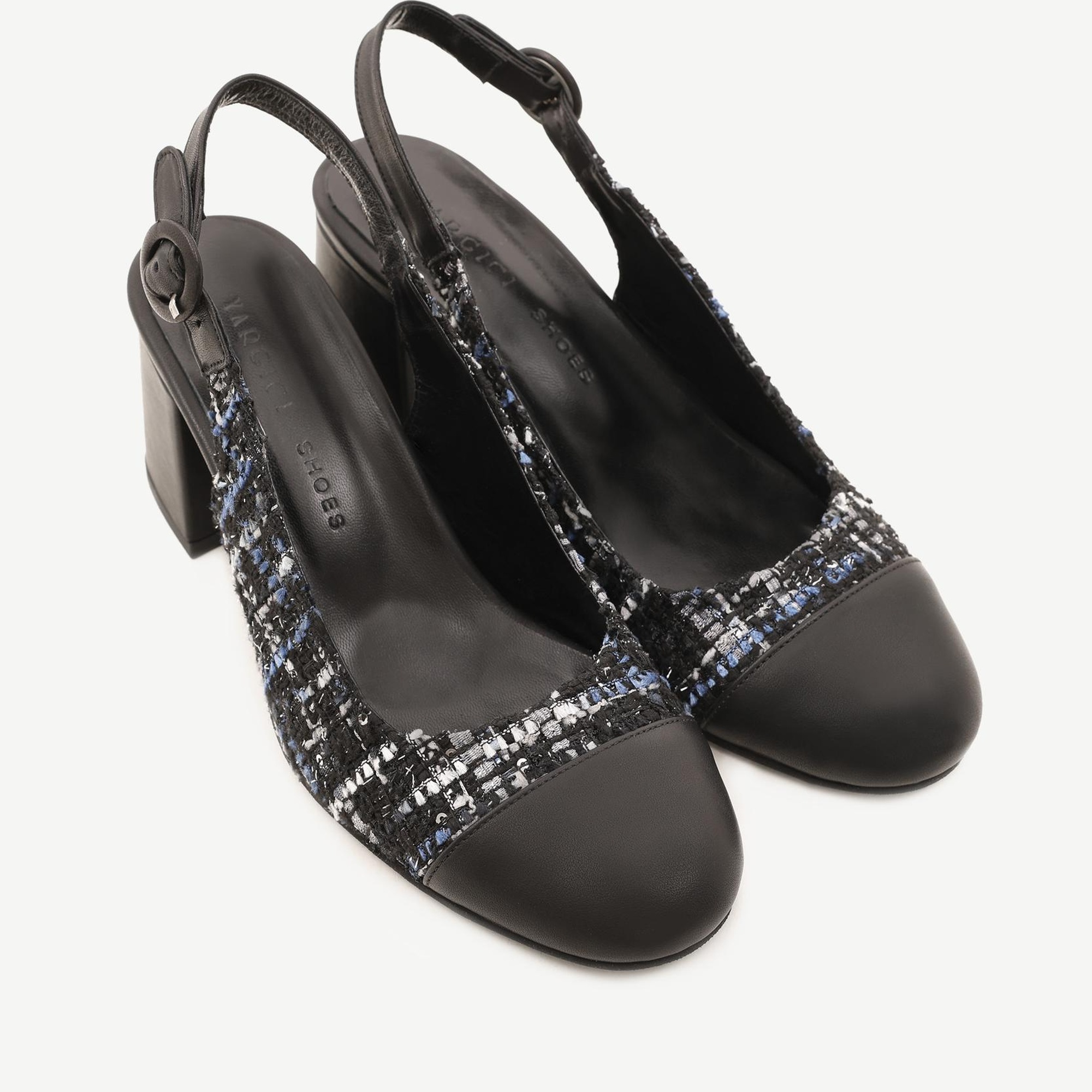 YARGICI Kumaş Garnili Arkası Açık Ayakkabı