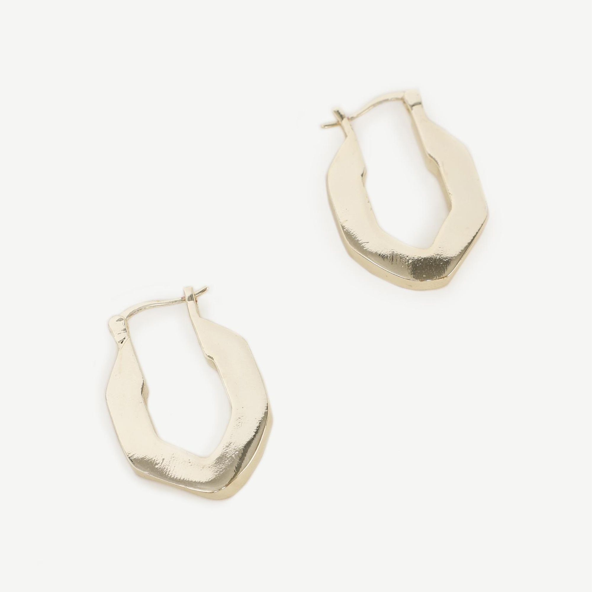 YARGICI Asimetrik Gold Küpe